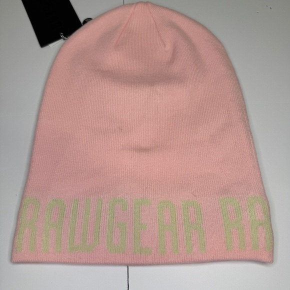 Rawgear Beanie RG623 Blush Pink One Size Unisex NWT - Picture 2 of 6